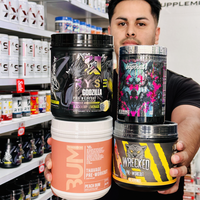 Unlocking Maximum Muscle Pump and Vascularity: The Top 4 Pre-Workout Supplements