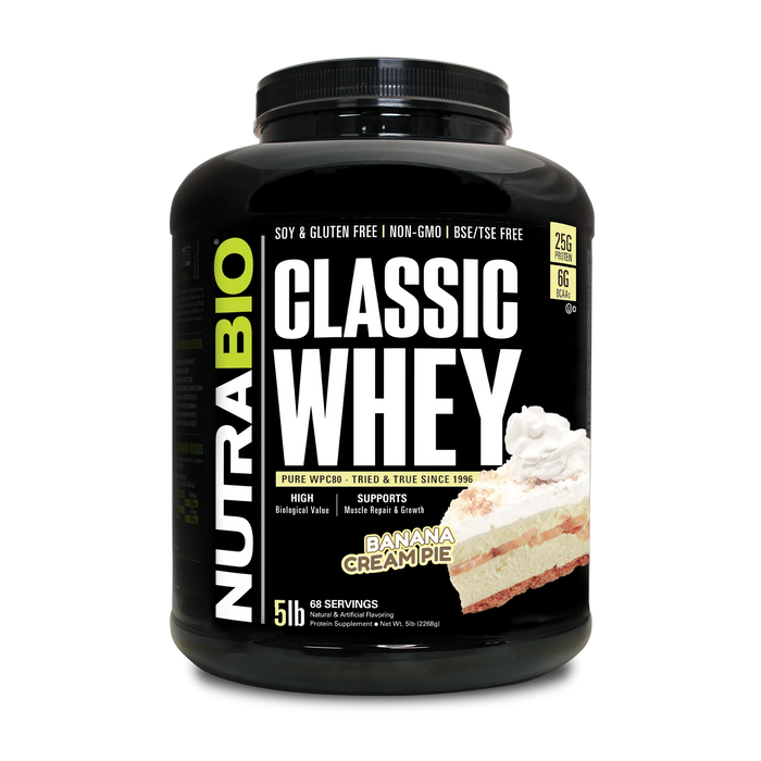 NutraBio Classic Whey 5lb