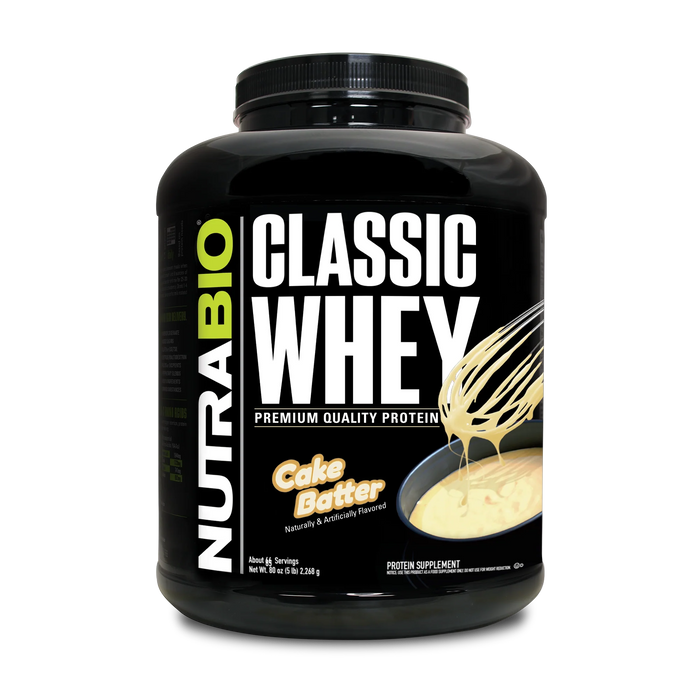 NutraBio Classic Whey 5lb