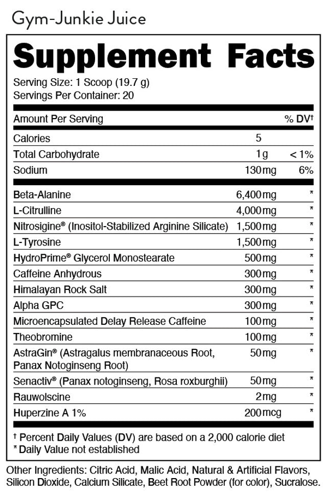 Mother Bucker Pre-Workout by Das Labs