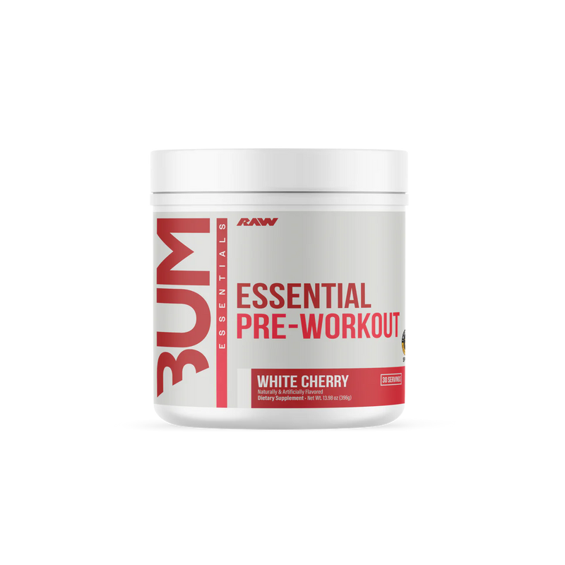 BUM Essential Essential Pre Workout – Energy, Focus & Pump | 200mg Caffeine | L-Citrulline 4g