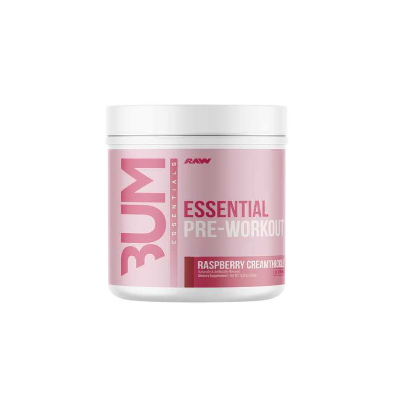 BUM Essential Essential Pre Workout – Energy, Focus & Pump | 200mg Caffeine | L-Citrulline 4g