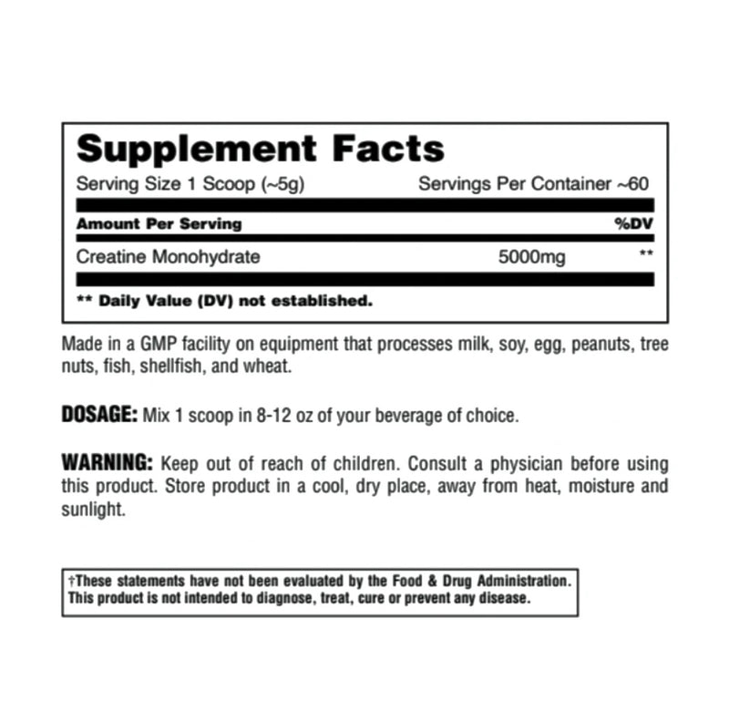 Animal Creatine Powder 300g