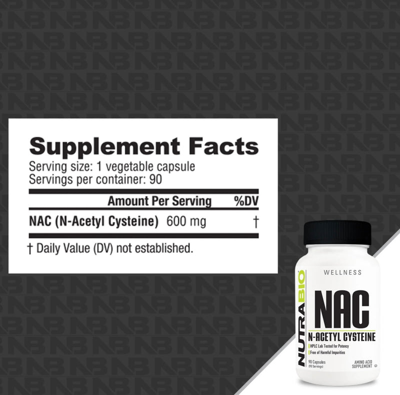 Nutrabio Nac 90 veg caps