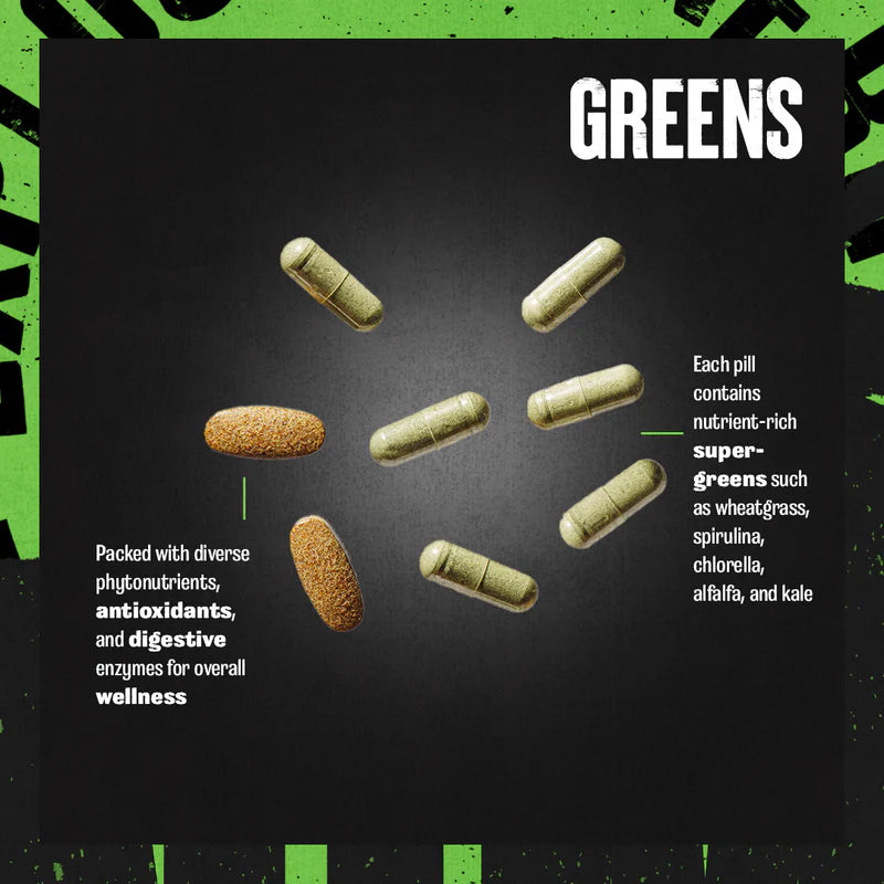 Animal Daily Greens Pill Packs