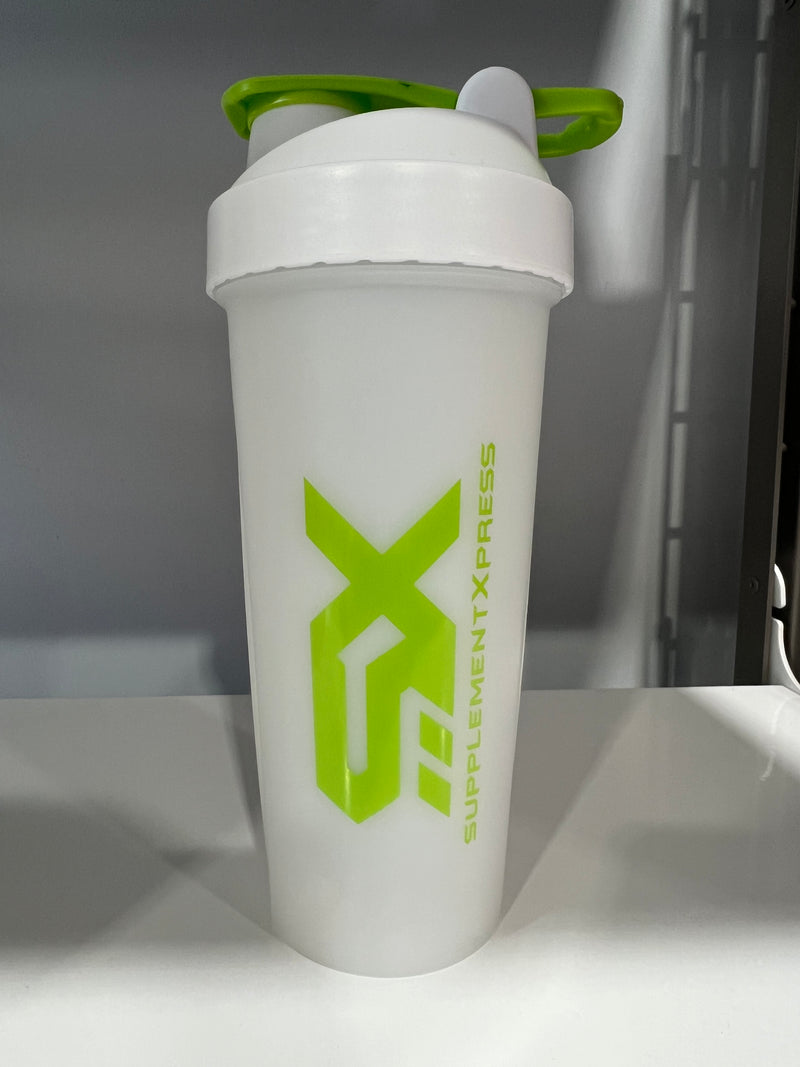 SX Shaker White With Green Letters