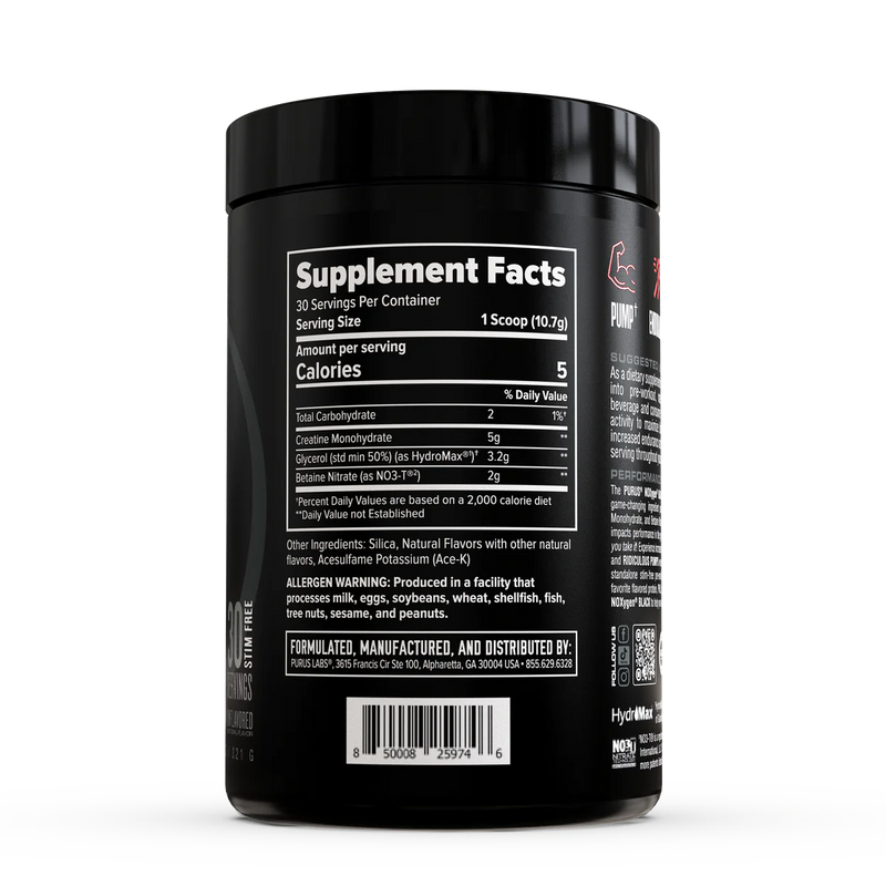 Purus Labs NOXygen Black