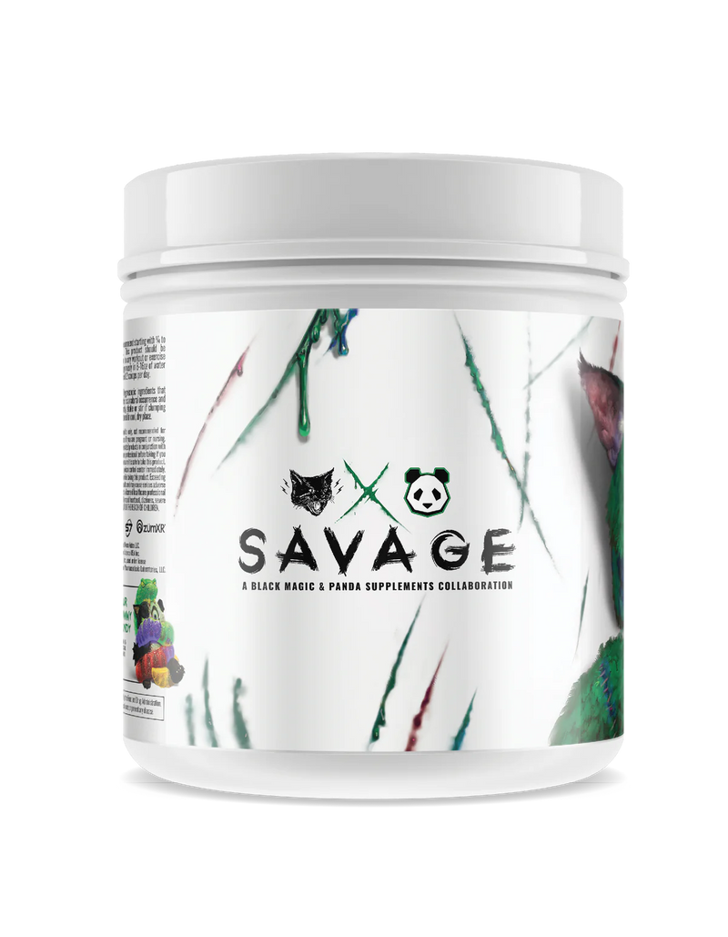 Panda vs BlackMagic Savage LE Sour Gummy Candy