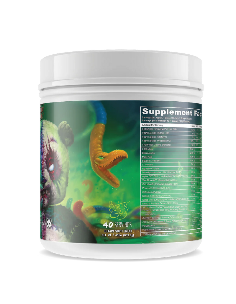 Panda vs BlackMagic Savage LE Sour Gummy Candy