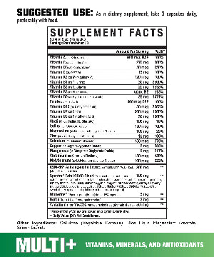 Axe & Sledge Basic Multivitamin