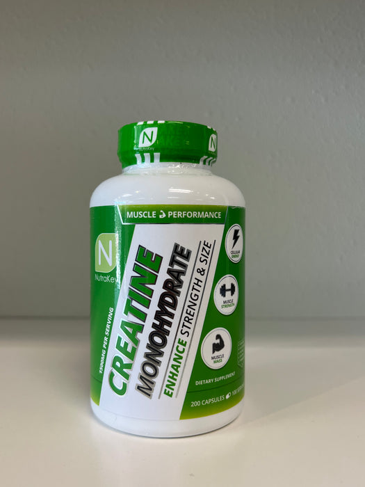 Nutrakey Creatine Monohydrate 200 Caps