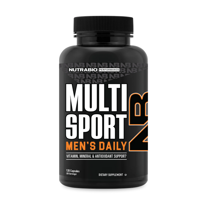 NutraBio MultiSport for Men 120VegCaps