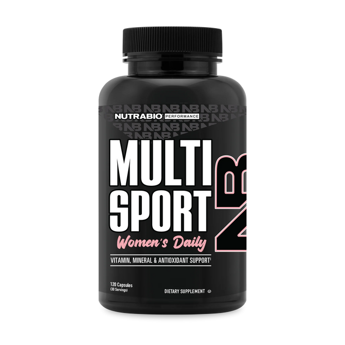 NutraBio MultiSport for Women 120VegCaps