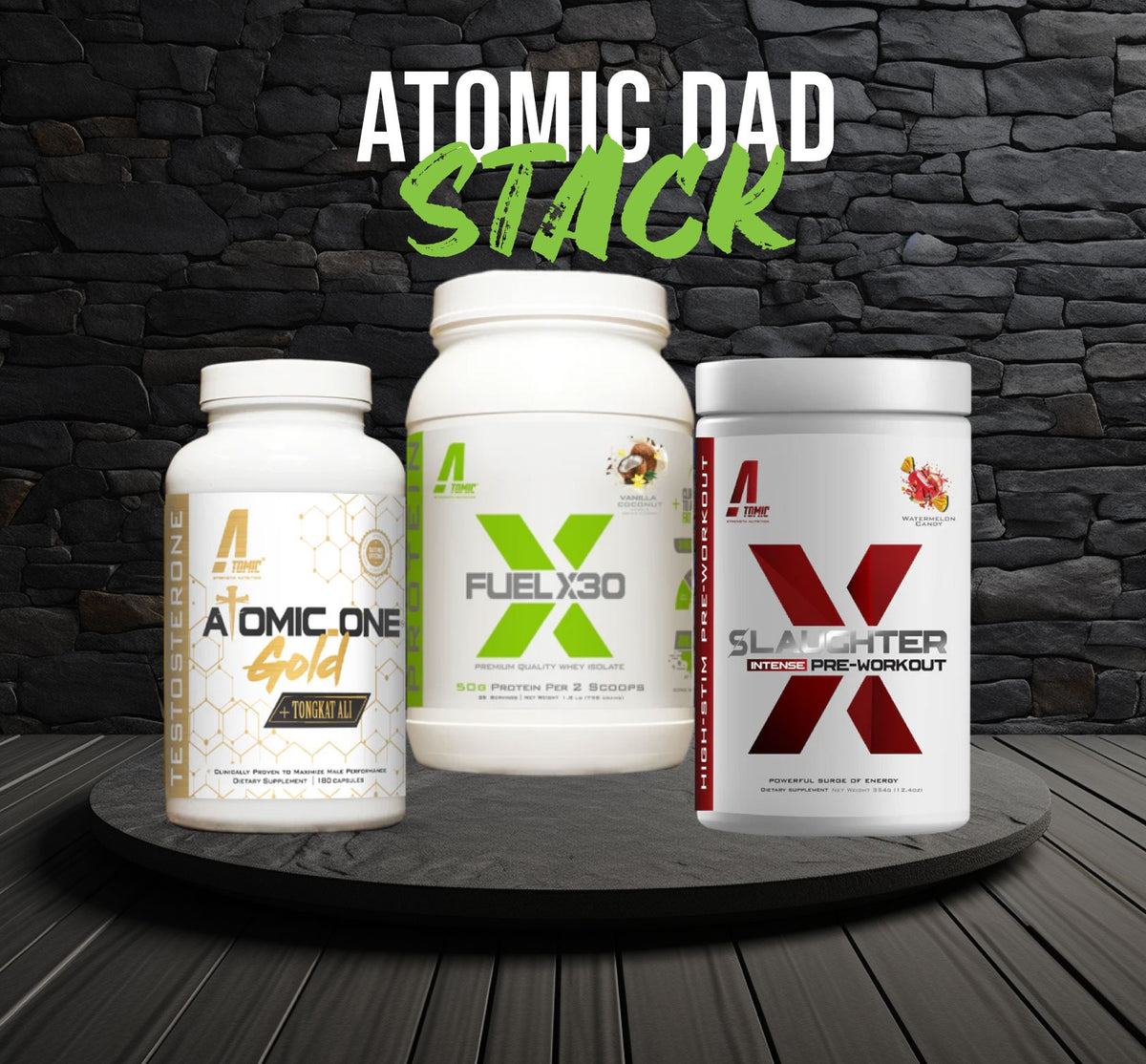 Atomic Dad Stack — Supplement Xpress Online