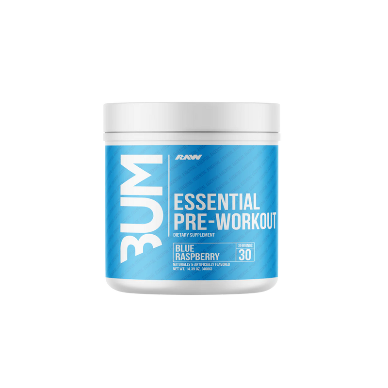 BUM Essential Essential Pre Workout – Energy, Focus & Pump | 200mg Caffeine | L-Citrulline 4g
