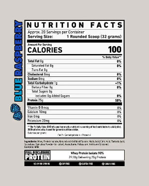 Ghost Clear Whey Isolate -  1lb 20srv