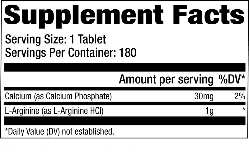 GAT L-Arginine 180 Caps