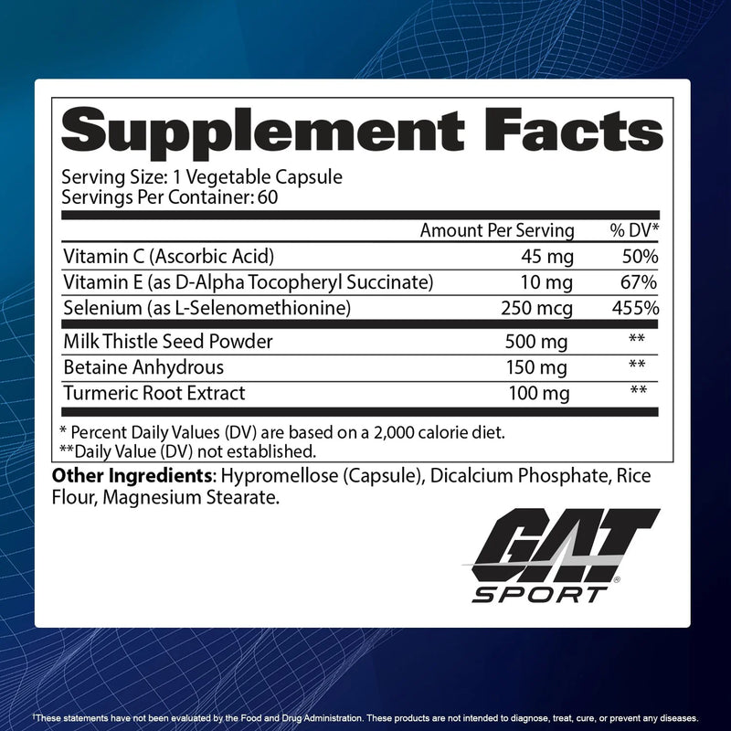GAT Liver Cleanse 60 Caps