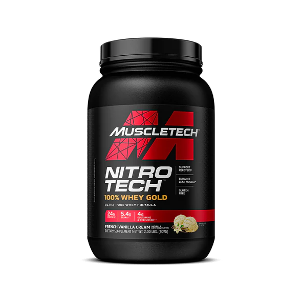 MuscleTech Nitro Tech 100% Whey Gold 2lb