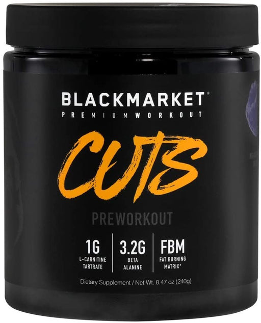 Blackmarket Cuts Pre Workout - Supplement Xpress Online