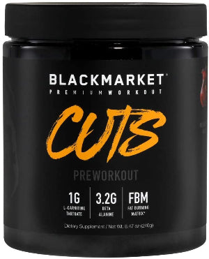 Blackmarket Cuts Pre Workout - Supplement Xpress Online
