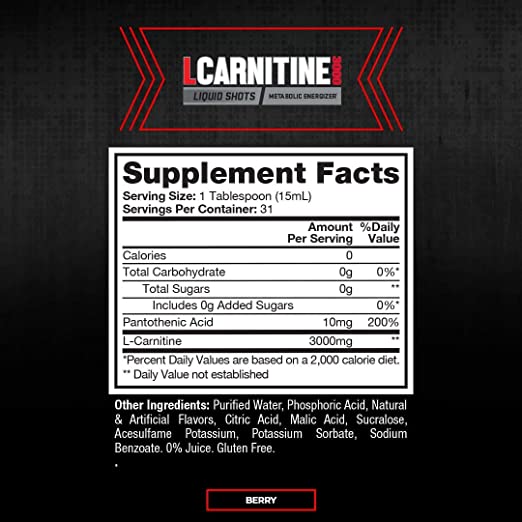 Pro Supps L-Carnitine 3000 - Supplement Xpress Online