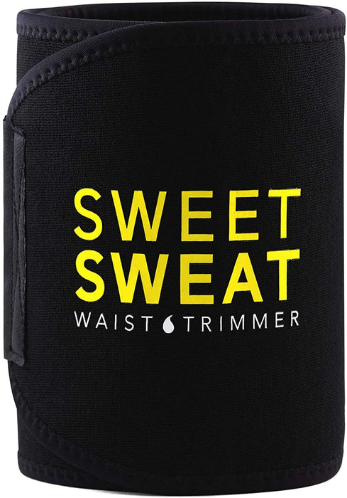 Sports Research Sweet Sweat Waist Trimmer Medium Yellow - Supplement Xpress Online