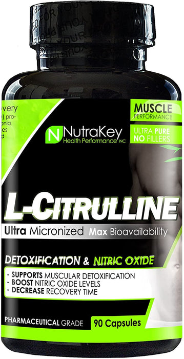Nutrakey L-Citrulline 90 caps - Supplement Xpress Online