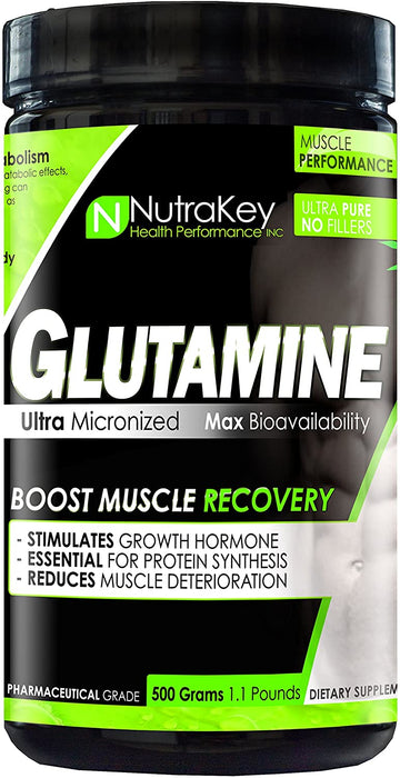 Nutrakey Glutamine 500g - Supplement Xpress Online