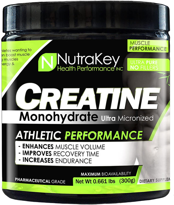 Nutrakey Creatine Monohydrate 300g - Supplement Xpress Online