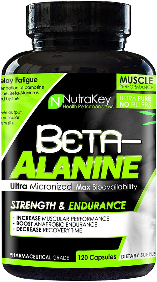 Nutrakey Beta Alanine 120 caps - Supplement Xpress Online