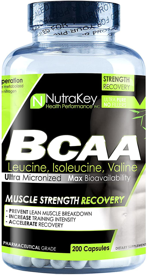 Nutrakey BCAA 1500 200caps - Supplement Xpress Online