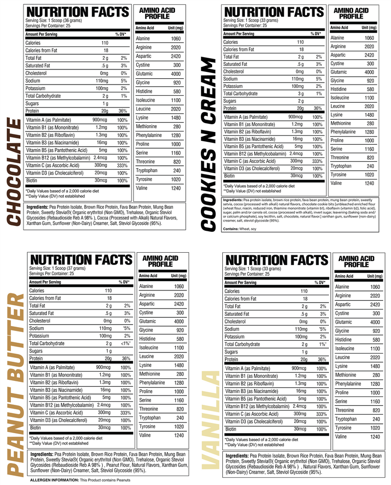 Raw Nutrition Vegan Protein - Supplement Xpress Online