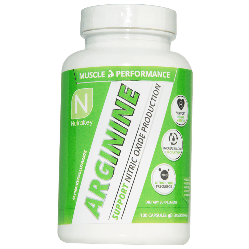 Nutrakey Arginine 100 caps - Supplement Xpress Online