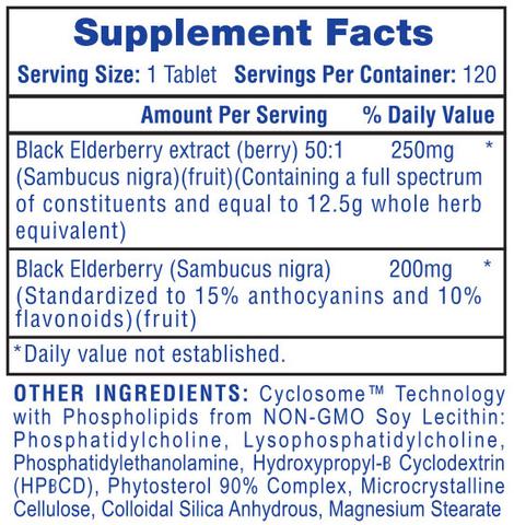 Hi-Tech Pharmaceuticals Black Elderberry - Supplement Xpress Online