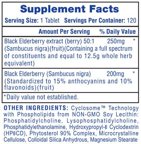 Hi-Tech Pharmaceuticals Black Elderberry - Supplement Xpress Online