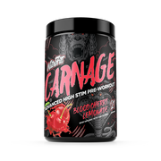 Nutrifitt Carnage High Stim Pre Workout - Supplement Xpress Online