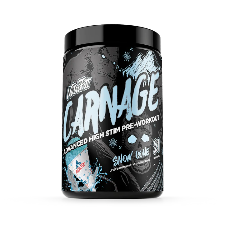 Nutrifitt Carnage High Stim Pre Workout