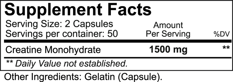 Nutrakey Creatine Monohydrate 100 Cap Online