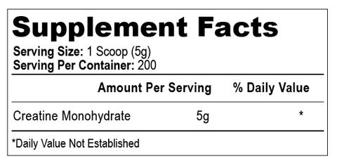 Hi-Tech Creatine Monohydrate 1000g - Supplement Xpress Online