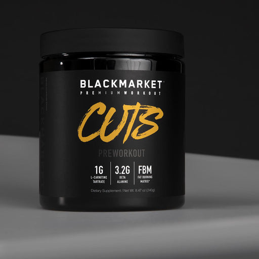 Blackmarket Cuts Pre Workout - Supplement Xpress Online