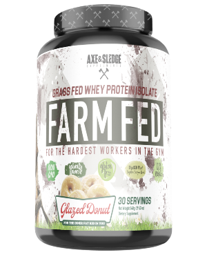 Axe & Sledge Farm Fed Grass Fed Whey Protein Isolate - Supplement Xpress Online
