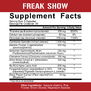 5% Freak Show Insulin Mimicker