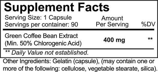 Nutrakey Green Coffee Bean - Supplement Xpress Online