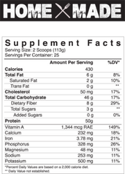 Axe & Sledge Home Made Whole Foods Meal Replacement - Supplement Xpress Online
