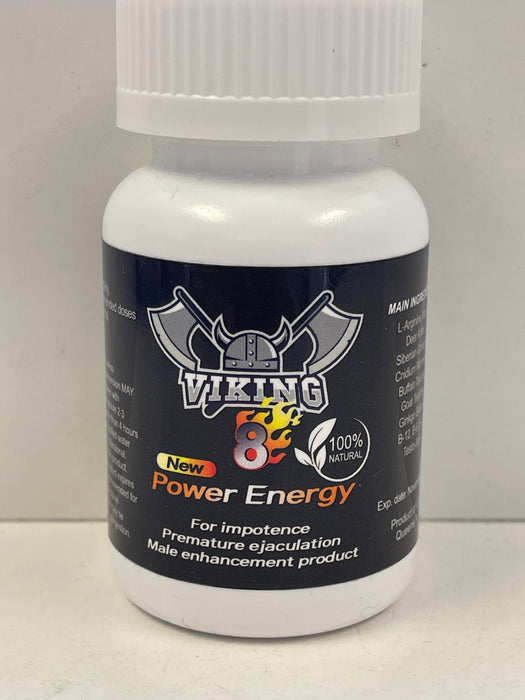 Viking Power Energy 8ct Male Enhancement - Supplement Xpress Online