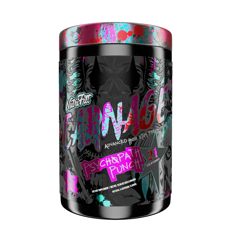 Nutrifitt Carnage High Stim Pre Workout