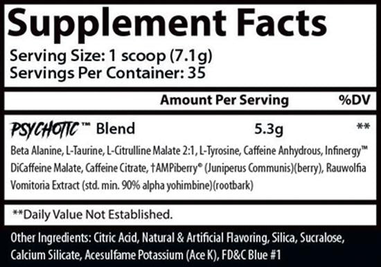 Insane Labz Psychotic Hellboy - Supplement Xpress Online