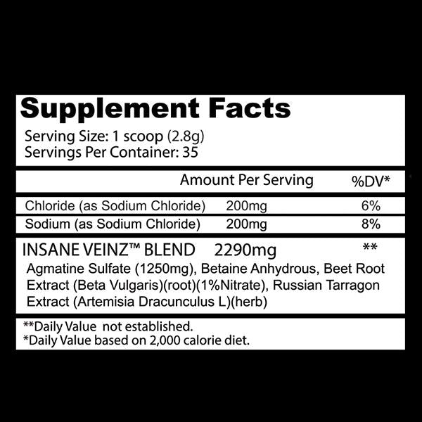 Insane Labz Insane Veinz - Supplement Xpress Online