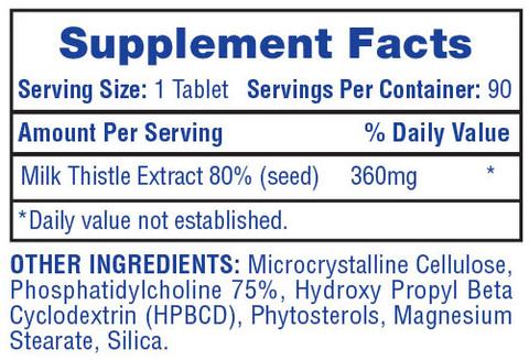 Hi-Tech Pharmaceuticals Milk Thistle - Supplement Xpress Online